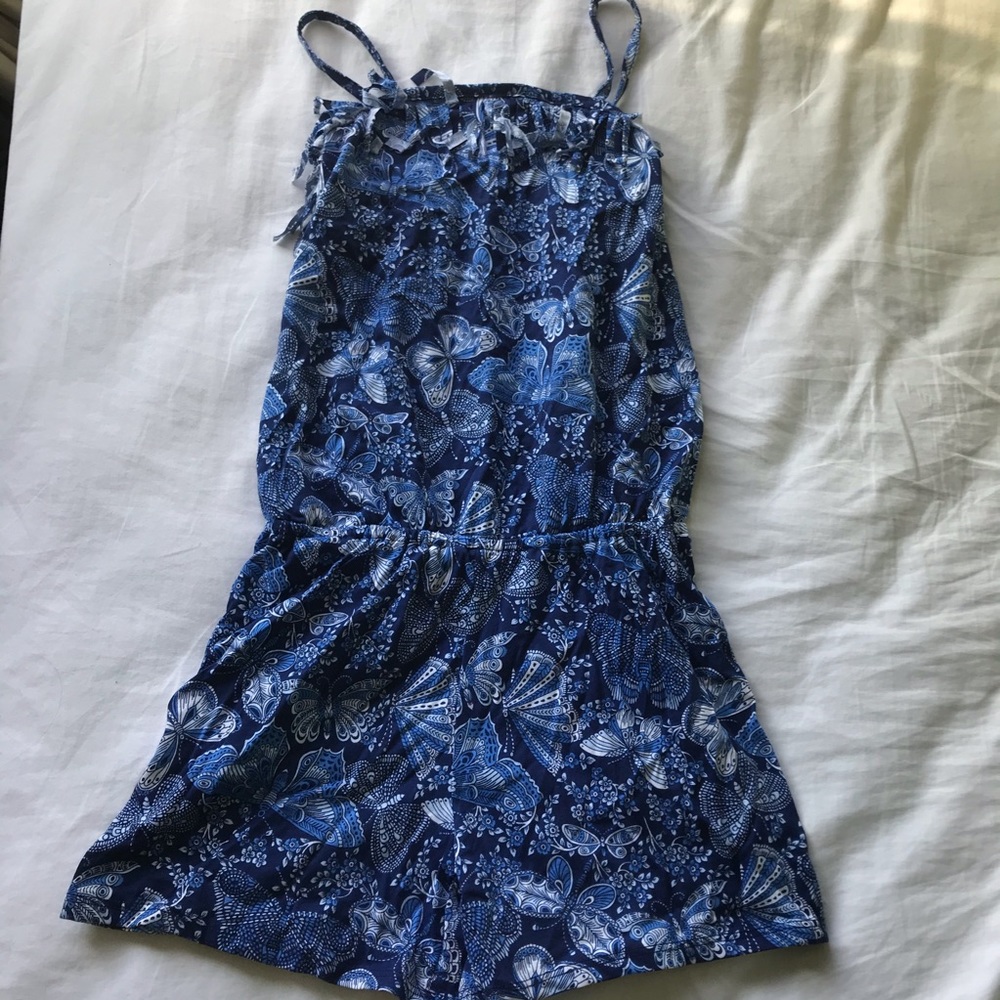 BLUE ROMPER